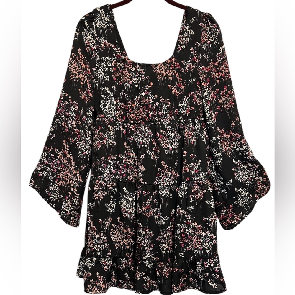 NWOT Small Socialite Ruffled Mini Dress